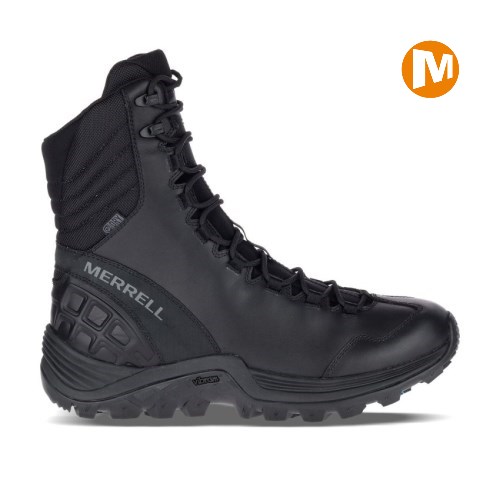 Merrell Thermo Rogue Tactical Waterproof Ice+ Sicherheitsschuhe Herren Schwarz [DE-LDPNI]